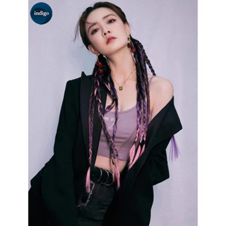 ไหมถักผม ผมเปียปลอม แฟชั่น หวาน หรูหรา เหมาะกับทุกรูปหน้า ใช…