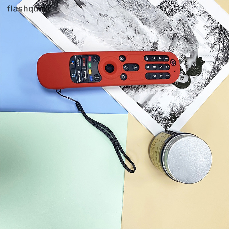 Flashquick เคสซิลิโคน สําหรับรีโมตคอนโทรล LG AN-MR21GA/ LG AN-MR21GC
