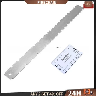 firechain กีตาร์ไฟฟ้าคอไม้บรรทัดพร้อม String Action ไม้บรรทัด Gauge ชุด Luthiers เครื่องมือกีตาร์วัดอุปกรณ์เสริม