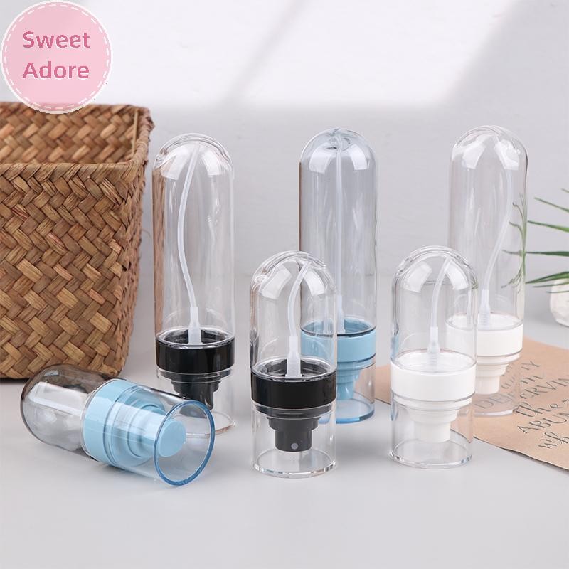 Sweetadore 30/60/80/100ml Fine Mist ขวดพลาสติก Bottl โลชั่นปั๊ม Travel น้ําหอมขวดน้ํา Refill TH
