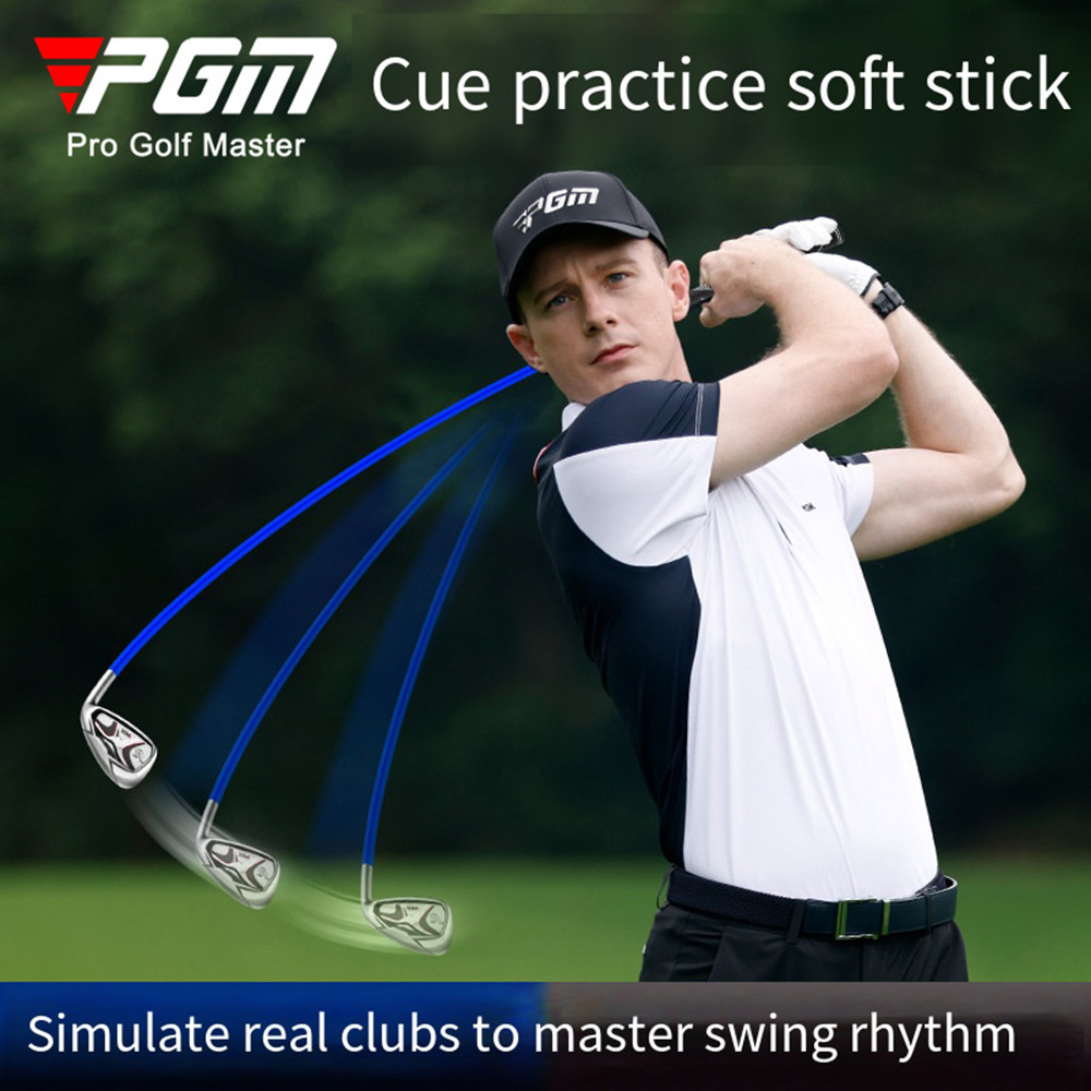 Pgm HGB018 HGB019 Golf Swing ไม้เบสบอลฝึกค้างคาวนุ่มจําลองจริง Club เริ่มต้น Rhythm อุปกรณ์ในร่ม Warm-up