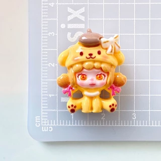 100 ชิ้นในสต็อก ซีรีส์สาว Sanrio SP เรซิน DIY ครีมกาว ของประดับทำมือ กิ๊บติดผม เคสโทรศัพท์ วัสดุขวดน้ำ