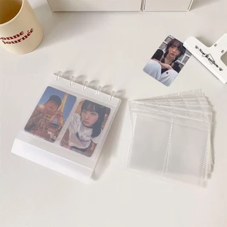 อัลบั้มภาพ LIZMON, ที่ใส่โฟโต้การ์ดรูเห็ดโปร่งใส, แฟ้มเก็บการ์ดไอดอลแนวตั้งแบบหลวมคุณภาพสูง