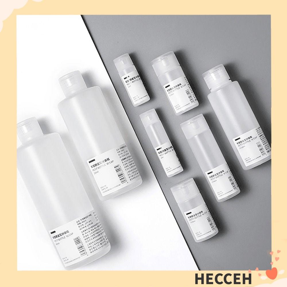 เฮฟเค ขวดรีฟิล,ขวดบีบสําหรับเดินทางแบบบีบ,ขวดโลชั่นเจลอาบน้ําแบบรีฟิลแบบพกพากลางแจ้ง