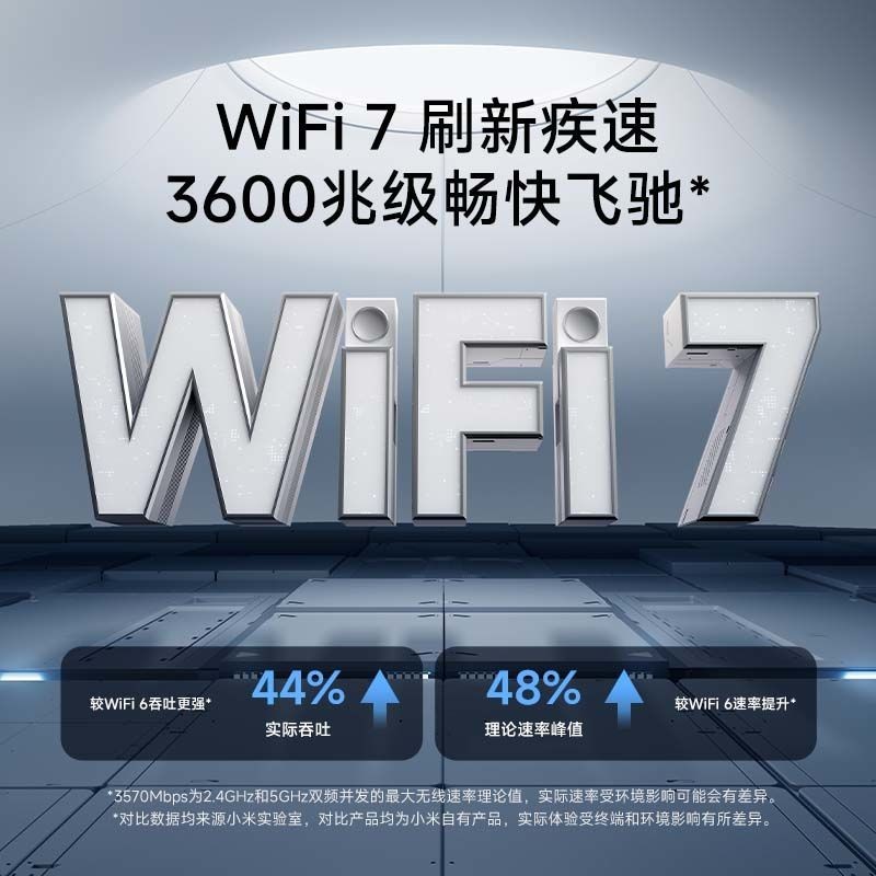 Xiaomi เราเตอร์ไร้สาย BE3600 แบรนด์ใหม่ WiFi7 เราเตอร์ 2.5G 4 แกน Qualcomm ชิป 3600 เมกะระดับ อัตราการเต้นของไร้สาย ของขวัญ