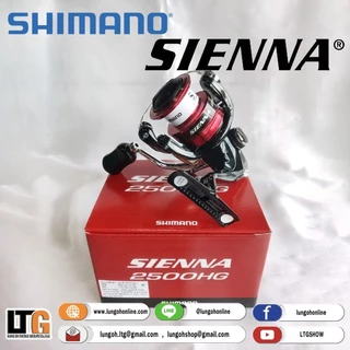 ✨ รอกตกปลา รอก Shimano SIENNA สีแดง 2019