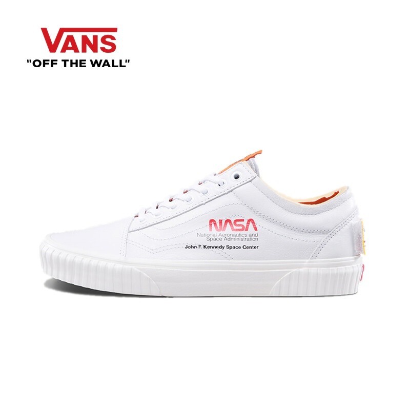 ✸✗〖OFFICIAL GENUINE〗 NASA  x VANS OLD SKOOL Voyager Men's And Women's Sports Sneakers VN0A38G1UP9 WA