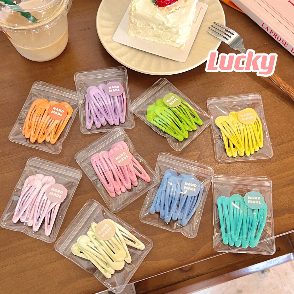 Mh กิ๊บติดผมแฟชั่น สีแคนดี้ น่ารัก 10 ชิ้น