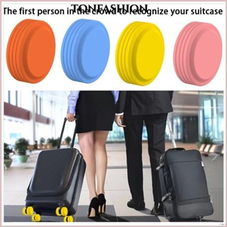 Tonfashion ปลอกหุ้มล้อกระเป๋าเดินทาง ซิลิโคน กันลื่น แหวนป้อ…