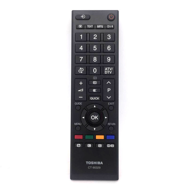 ใหม่เปลี่ยน CT-90329 สําหรับโตชิบารีโมทคอนโทรลทีวี CT90329 RV550A RV600A RV700A