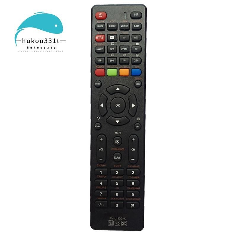 『hukou331t』Rm-L1130 +X รีโมตคอนโทรลทีวี สําหรับ AKIRA AOC BBK ELENBREG PRIMA OPENBOX THOMSON DAEWOO JVC Smart Tv