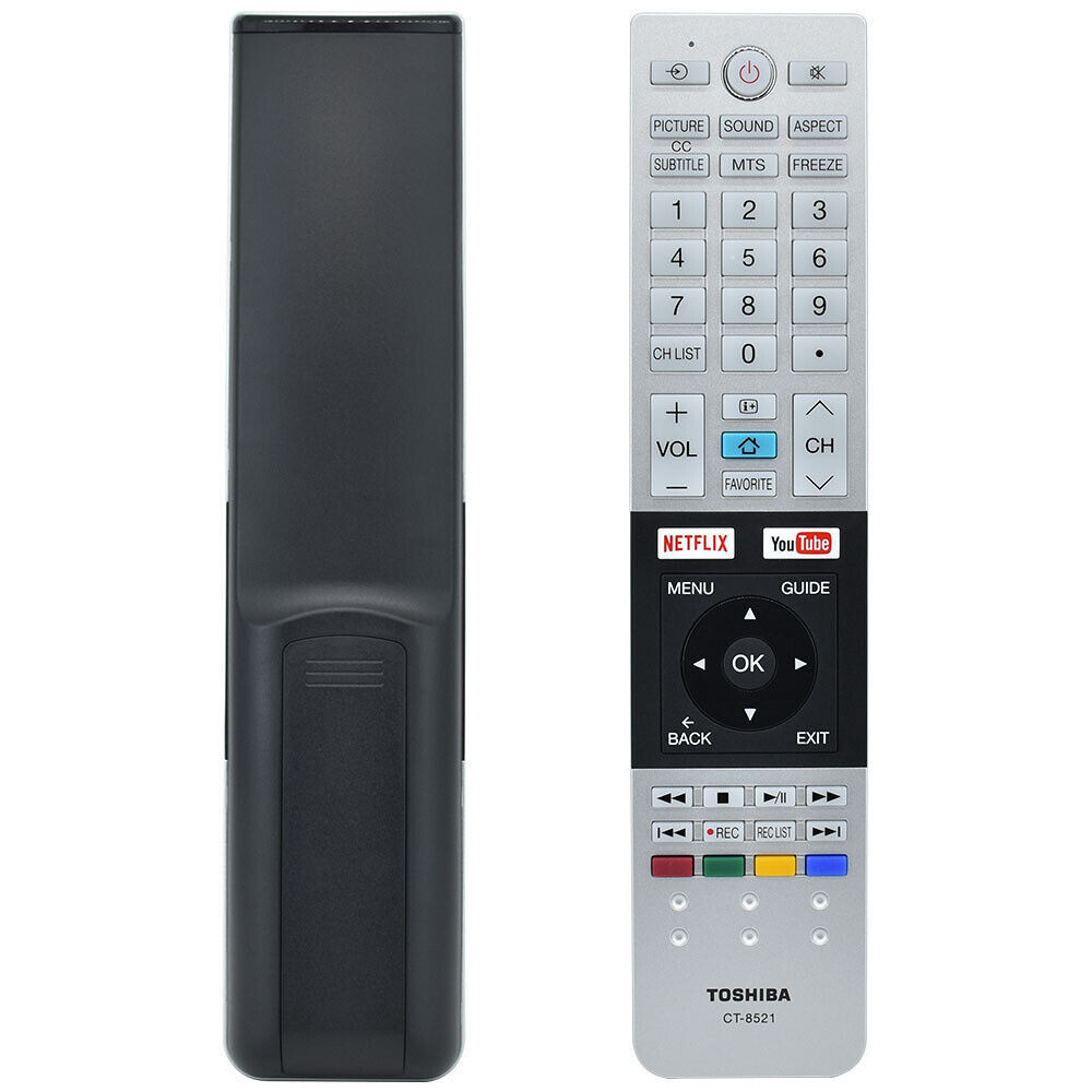 ใหม่ ของแท้ รีโมตคอนโทรลทีวี CT-8521 สําหรับ Toshiba Smart TV F40L3400 50L3400 CT-8516