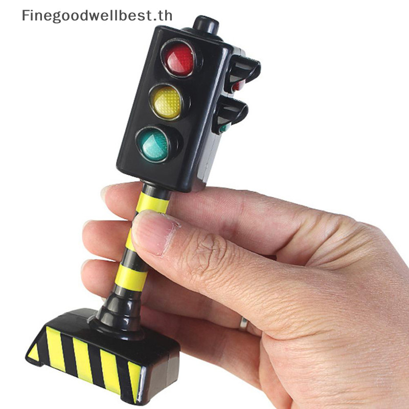 Fbth ของเล่นกล้องจราจร ขนาดเล็ก พร้อมไฟ LED สําหรับเด็ก