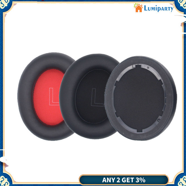 Lumiparty แผ่นครอบหูฟัง แบบเปลี่ยน สําหรับ Anker Soundcore Life Q10