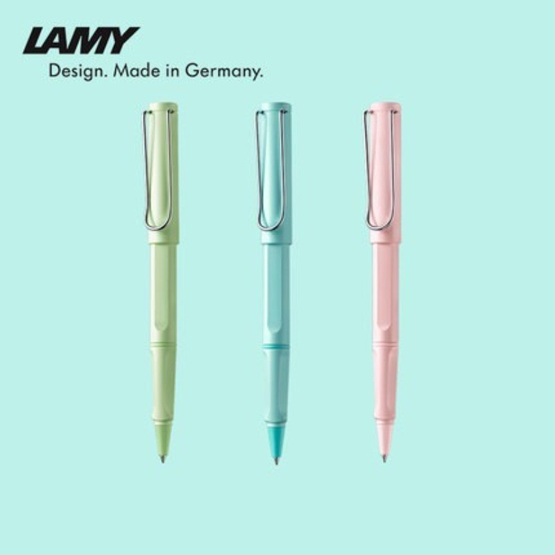 Lamy Safari ปากกาลูกลื่น สีพาสเทล รุ่นพิเศษ สีมาการอง ชมพู เขียว ฟ้า 2022