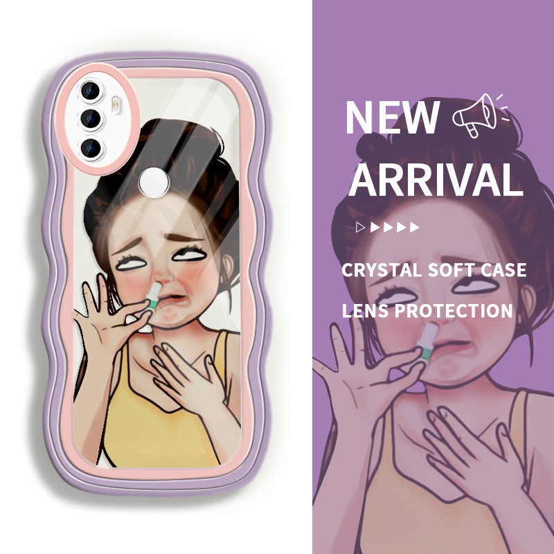 กรณี HP สําหรับ Oppo A53 2020 4G A52 A53s สําหรับ OppoA53 OPOP A53 0PP0 A52 OP ปลอก Softcase Kesing 