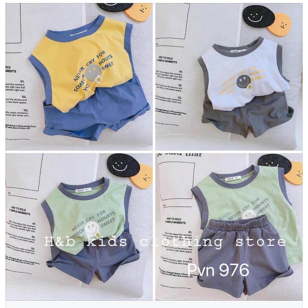 (Bct9) ชุดเสื้อกล้ามเด็กอ่อนผ้าคอตตอนนิ่มเย็นสบาย