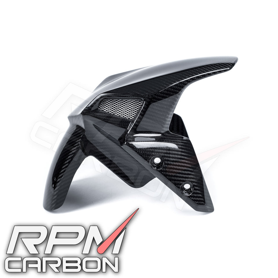 Kawasaki Z900 บังโคลนหน้า เพียวคาร์บอนแท้ Carbon Fiber Font Fender Hugger Mudguard