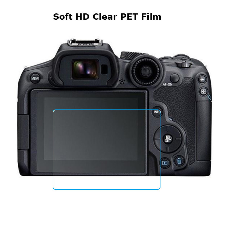 สําหรับกล้อง Canon EOS R50 HD ใส นิ่ม PET LCD ป้องกันหน้าจอ ป้องกันการระเบิด ฟิล์มป้องกัน (ไม่ใช่กระจกนิรภัย)