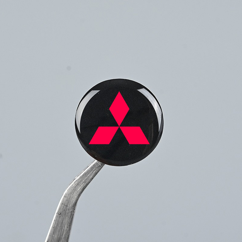 สติกเกอร์โลโก้รถยนต์ Mitsubishi สําหรับ Mitsubishi Triton Xpander Outlander Mirage Pajero Sport L200 XRT 1 ชิ้น