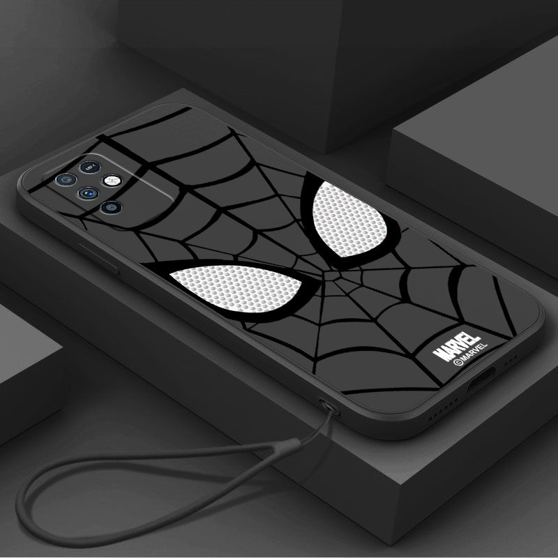ปลอก INFINIX NOTE 10 เคสโทรศัพท์แฟชั่นแบรนด์ Marvel Cool Spider-Man Eyes ความงามซิลิโคน TPU Soft Shell ดีไซน์ใหม่กันกระแทก CASE