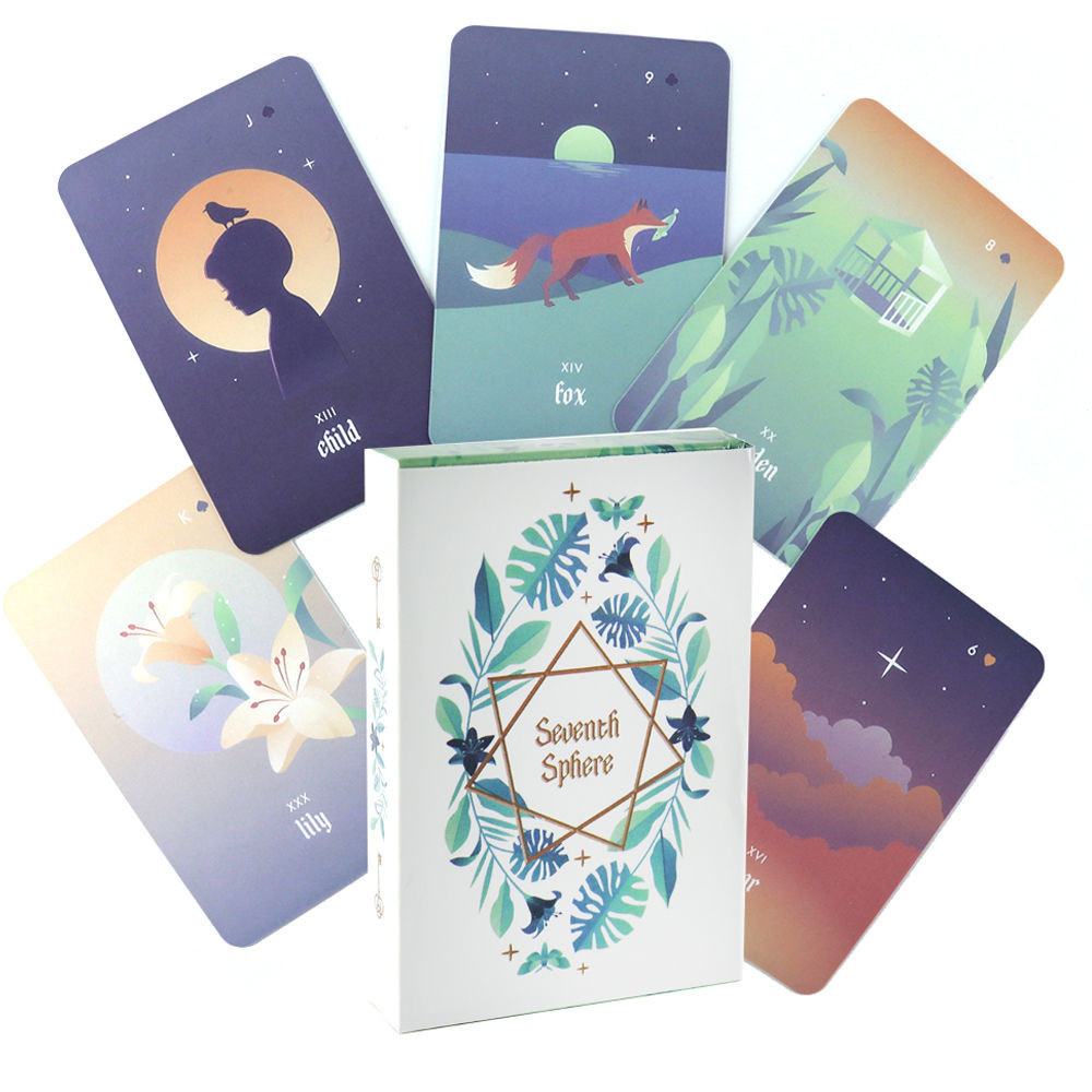 The Seventh Sphere Lenormand The Seventh Sphere Lenormand การ์ดภาษาอังกฤษ สินค้าใหม่