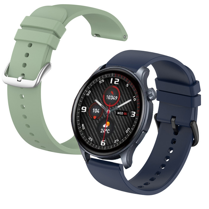 สายนาฬิกาข้อมือซิลิโคน อุปกรณ์เสริม สําหรับ Zeblaze Btalk 3 Pro Smart Watch