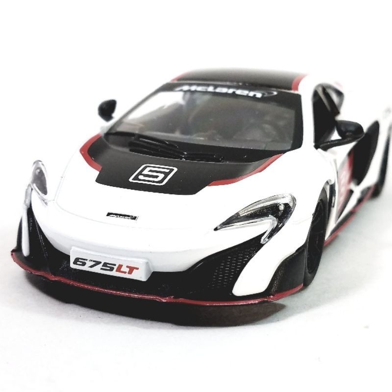 โมเดลรถ โมเดลรถเหล็ก  McLaren 675LT scale 1:36 ไม่มีกล่อง รถสปอร์ต