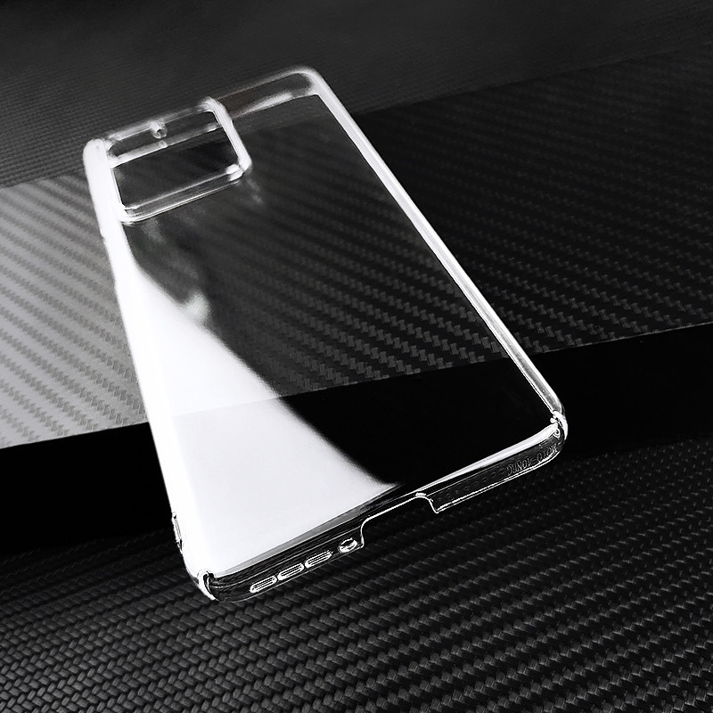 สําหรับ Motorola Moto Edge 40 50 Neo 50Neo 5G Glossy Crystal Hard PC Full Cover Clear กล้องป้องกัน Snap Case