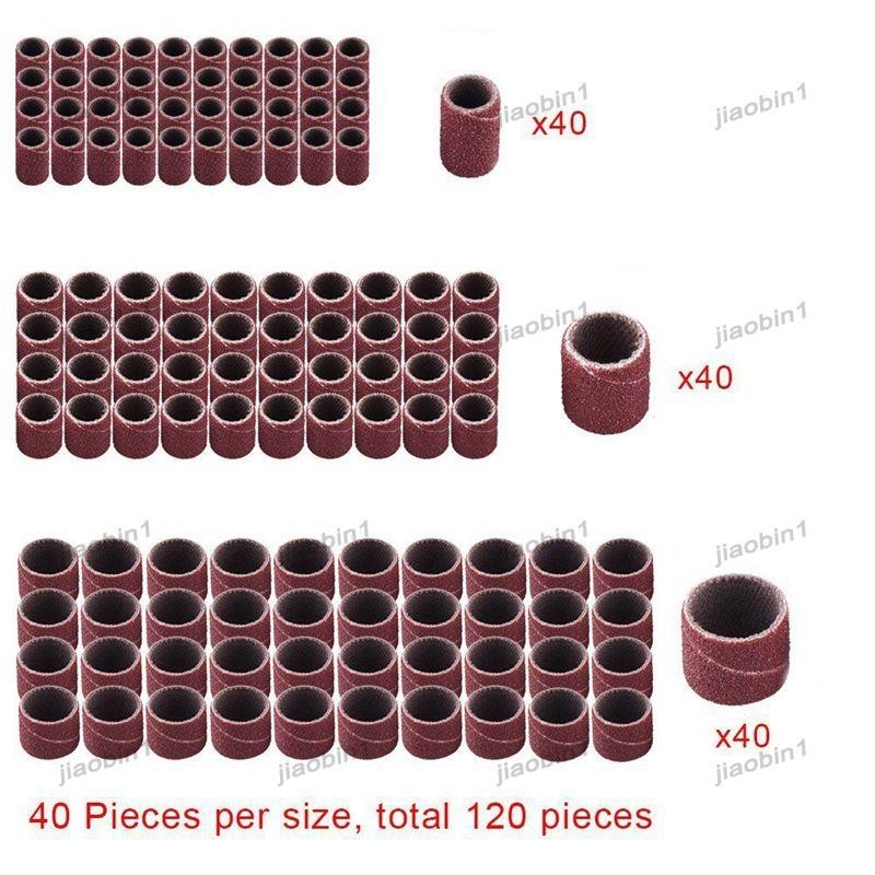[jiaobin1] ชุดเครื่องขัดกระดาษทราย 132 ชิ้น พร้อมกล่อง 120 ชิ้น และแกนดรัม 12 ชิ้น สําหรับเครื่องมือโรตารี่ Dremel ราคา ถูกที่สุด ดีลบีเคเค แกลเลอรีภาพที่ 5