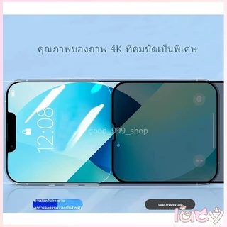 🔥Lucy [ฟิล์มกระจก+กันเสือก] สำหรับ iPhone 14 ฟิล์มกันมอง 11 17 12 13 pro max mini ไอโฟน X 8 6 Plus 7 SE2 XS MAX XR #10D