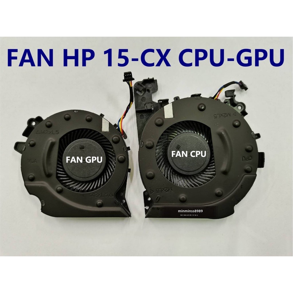 HP COMPAQ FAN CPU GPU  พัดลม PAVILION 15-CX FANCPU-GPU (FA5152)