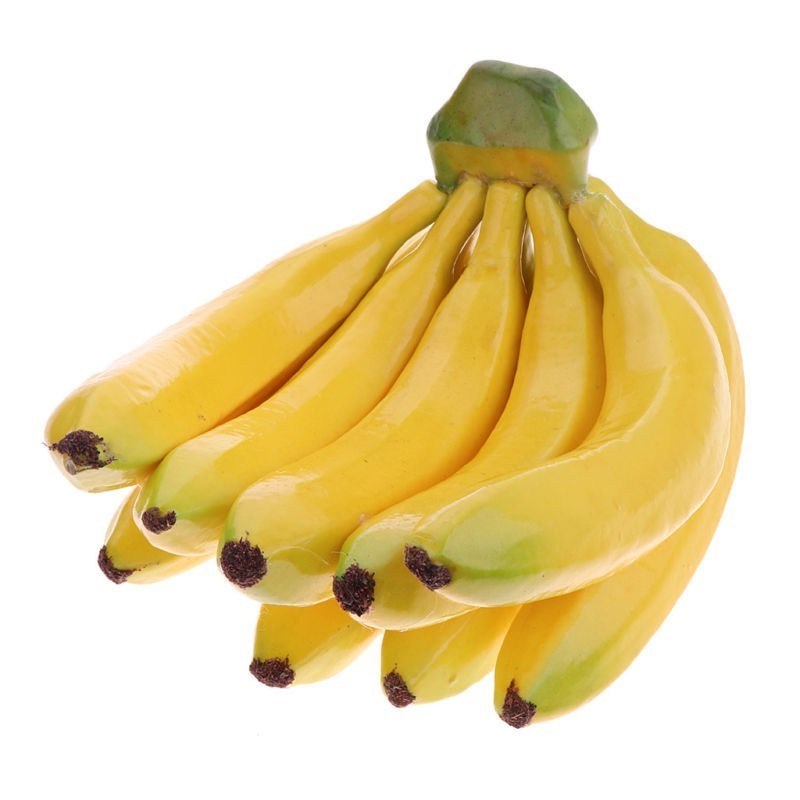 [ของตกแต่งสร้างสรรค์] กล้วยปลอม พลาสติก เสมือนจริง สําหรับตกแต่งปาร์ตี้