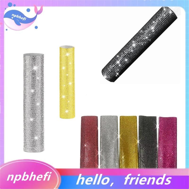 [npbhefi] ปลอกมือจับไมโครโฟน ประดับพลอยเทียม วิบวับ สําหรับปาร์ตี้ ทีวี ไมโครโฟนไร้สาย