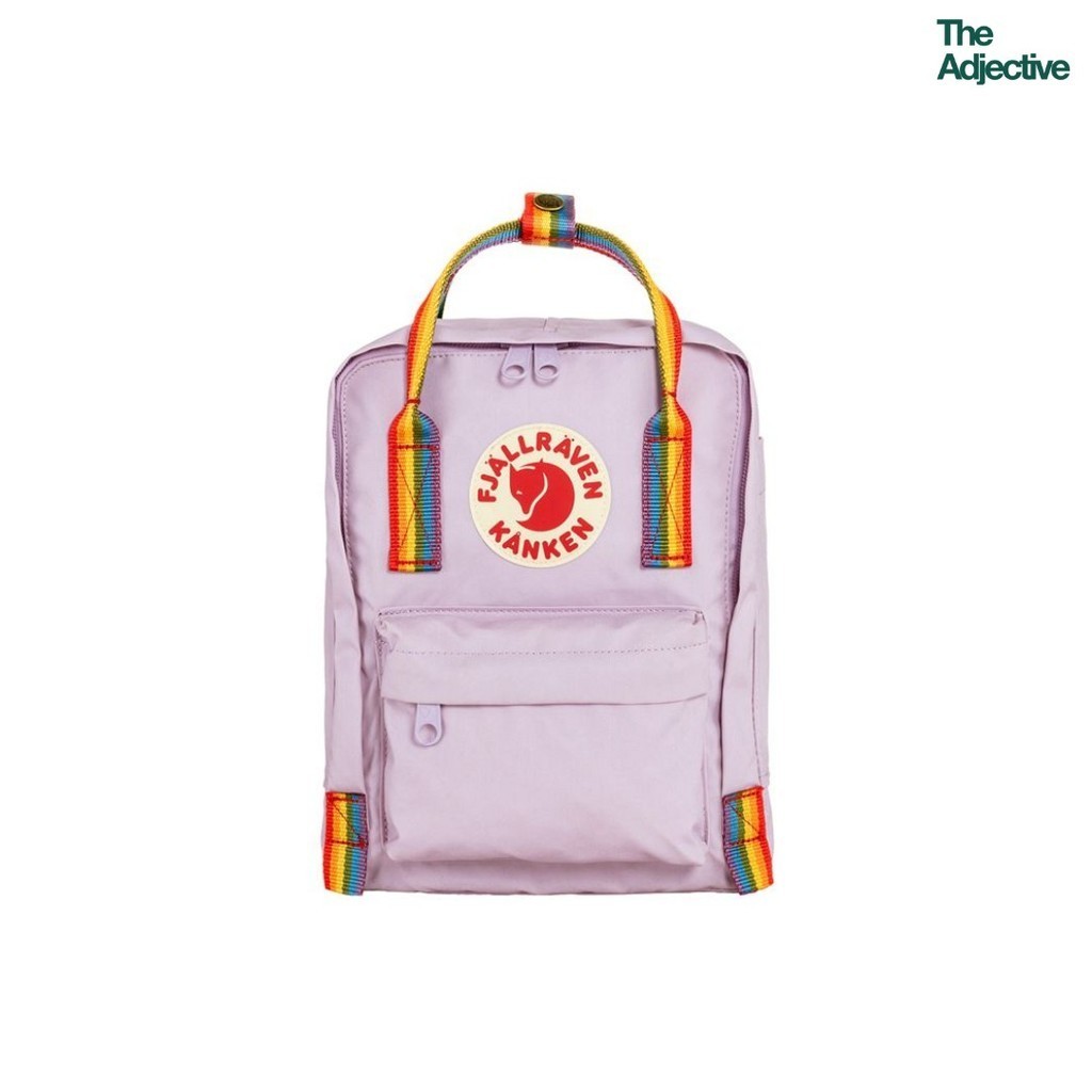 Fjallraven/ Kanken Rainbow Mini /เป้ Kanken แท้ ใบเล็ก เป้จิ้งจอกสายรุ้ง กระเป๋าสะพายหลัง เป้เดินทาง เป้ท่องเที่ยว