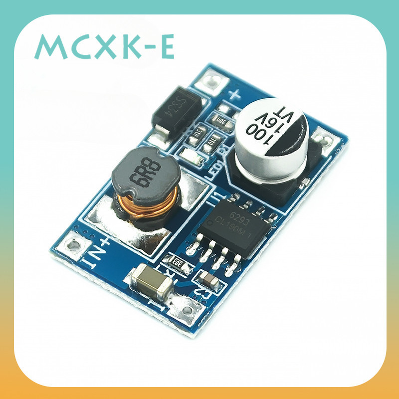 Mcxk-e 8W อินพุต USB DC-DC 3V-6V เป็น 12V 3A โมดูลพาวเวอร์ซัพพลาย บอร์ดชาร์จแบตเตอรี่ลิเธียม 3.7v