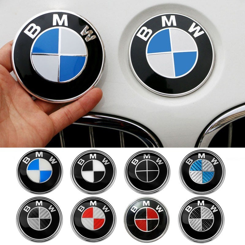 BMW โลโก้ฝากระโปรง, หน้าและหลัง, ท้ายรถ, พวงมาลัย