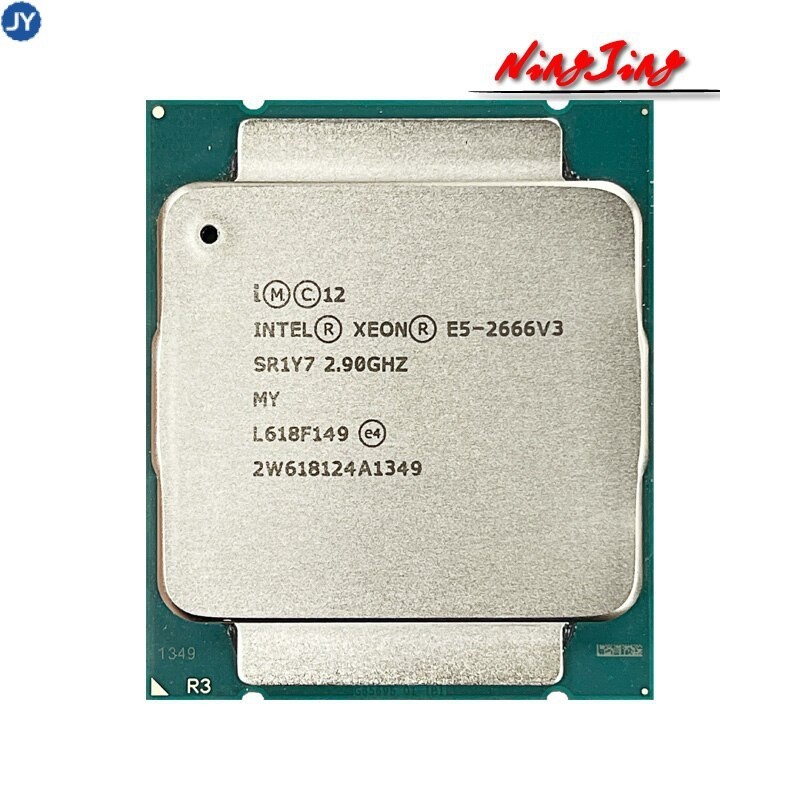 【พร้อมส่ง】intel Xeon E5 2666 V3 E5 2666V3 E5-2666V3 2.9 GHz โปรเซสเซอร์ CPU เกลียวยี่สิบ 10 แกน 25 ม. 135W LGA 2011-3