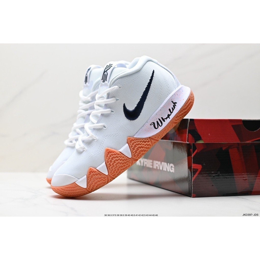 Nike kyrie4 Easter CNY ของแท้ 100% รองเท้าบาสเก็ตบอล สําหรับผู้ชายและผู้หญิง DOZA