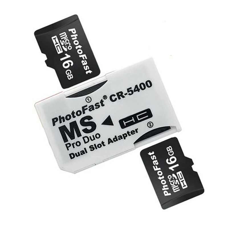 Ruipengda Memory Stick Pro Duo Card Reader สําหรับ PSP 1000 สําหรับ PSP 2000 สําหรับ PSP 3000 SD TF ถึง MS การ์ดอะแดปเตอร์แปลง
