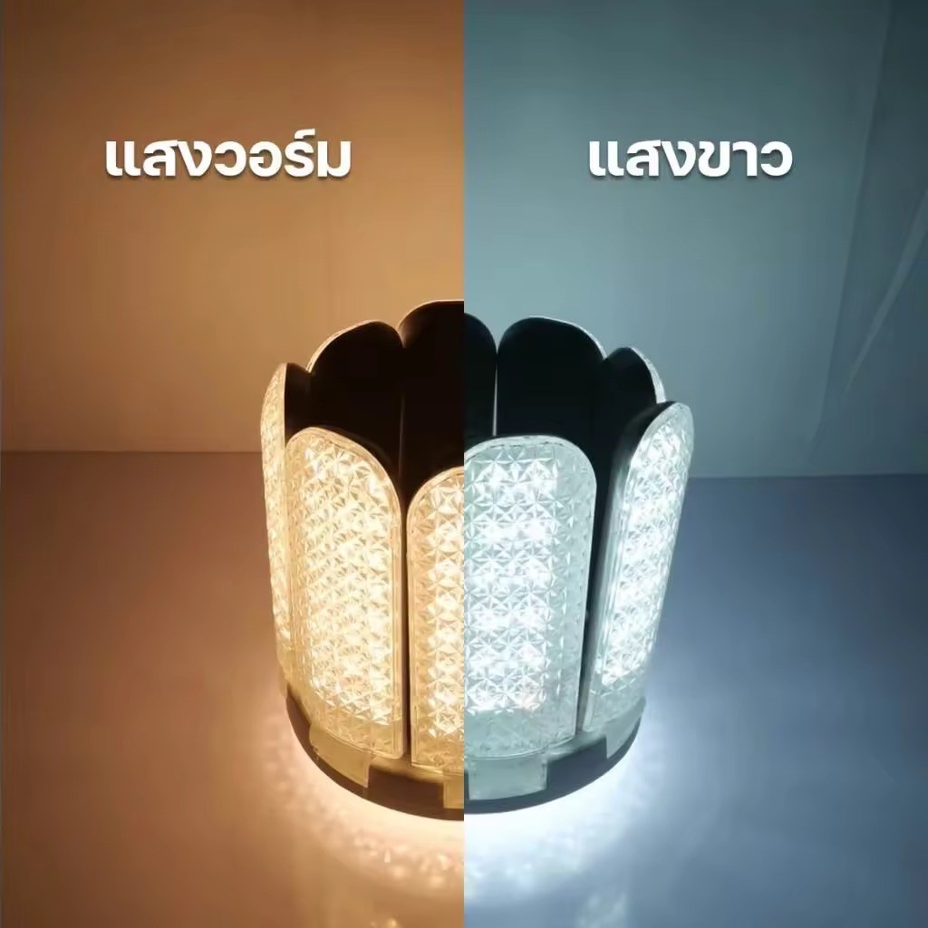 หลอดไฟทรงใบพัด HL 8+1 Plus รุ่นใหม่หลอดเพชร  ประหยัดพลังงาน สว่างมาก ราคา ถูกที่สุด ดีลบีเคเค แกลเลอรีภาพที่ 7