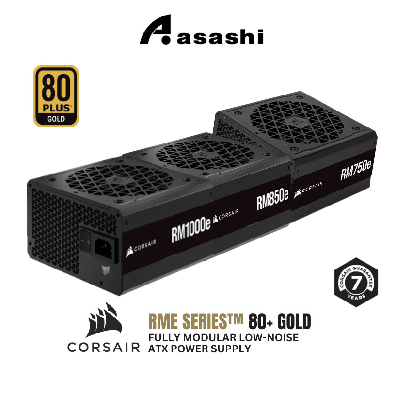 Corsair RMe Series RM750e RM850e RM1000e 80+ Gold Full Modular Power Supply diy