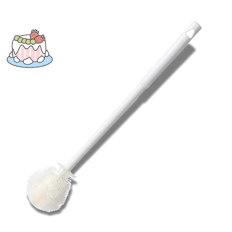 [เอสพี] แปรงทําความสะอาดถ้วยด้ามยาวขวดทําความสะอาดขวดนมซิลิโคนแก้วไวน์ถ้วยทําความสะอาดครัวเรือนแก้วแก้วกาแฟ ทีพอท แปรง. - รูปที่ 5