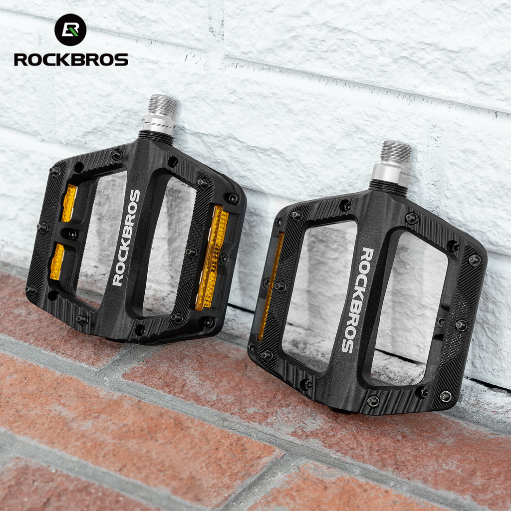 ร็อคโบรส์ จักรยานไนล่อนเหยียบประหยัดแรง จักรยานเสือภูเขา จักรยานถนนพับจักรยานเหยียบน้ําหนักเบาแบริ่งเดียวมั่นคงขี่จักรยานเหยียบชิ้นส่วนจั