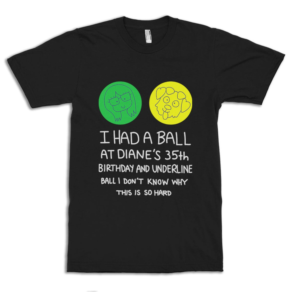 Bojack Horseman DianeS 35Th Birthday เสื้อยืด Unisex