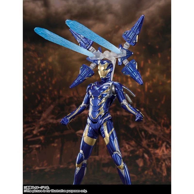เวอร์ชั่นญี่ปุ่น Bandai SHF Avengers Endgame Iron Man Rescue Armored Pepper