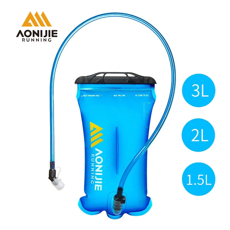 Aonijie SD62 กระเป๋าเป้สะพายหลัง ความจุน้ํา 1.5 ลิตร 2 ลิตร 3 ลิตร ไร้ BPA สําหรับเดินป่า
