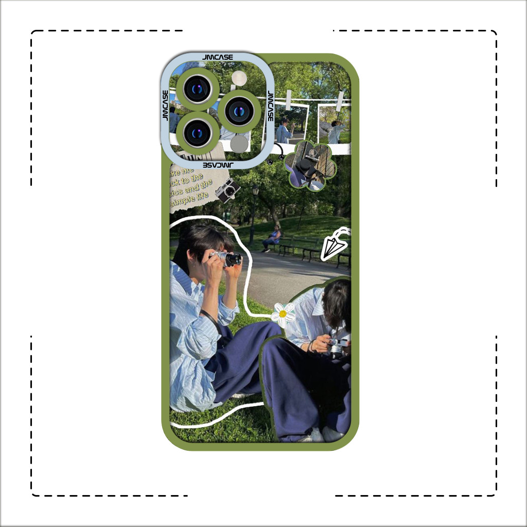 เคส iPhone Square Edge Samsung Xiaomi Oppo TXT Beomgyu Tomorrow x Togerther Idol Kpop