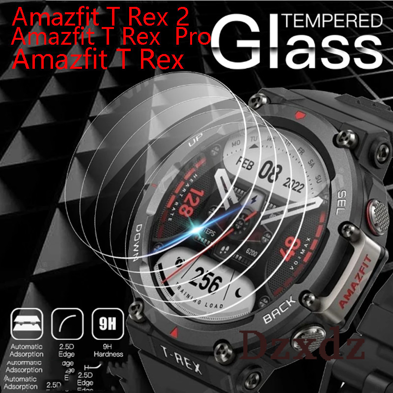 ฟิล์มกระจกนิรภัยกันรอยหน้าจอ แบบแข็ง สําหรับสมาร์ทวอทช์ Amazfit T Rex 2 Pro