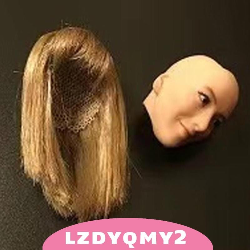 [Lzdyqmy2] แฮร์ซาลอนตุ๊กตาผู้หญิง สเกล 1/6 สีบลอนด์ สําหรับฟิกเกอร์แอกชัน 12 นิ้ว